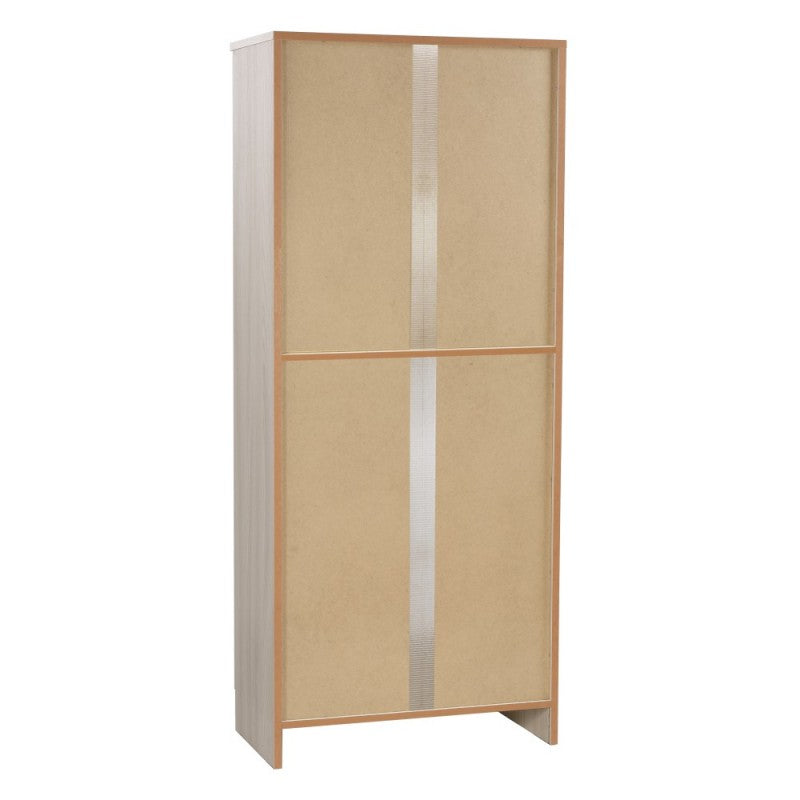 Mehrzweckschrank zweitürig Light Olmo 62x34x h147 cm