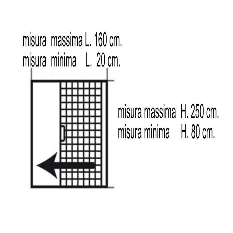 EG-Nr.: Horizontal: Horizontal: 60 bis 250 cm Braunkohlenstube