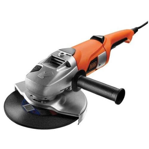 Elektrischer Winkelschleifer 2000 W Black&Decker KG2000-QS – 230 mm Scheibe