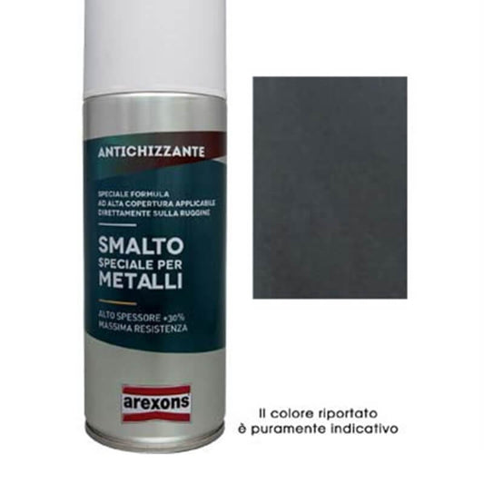 Emaille Spray Special Metal Arexons Antichizzante Grigio Forgia Ml 400