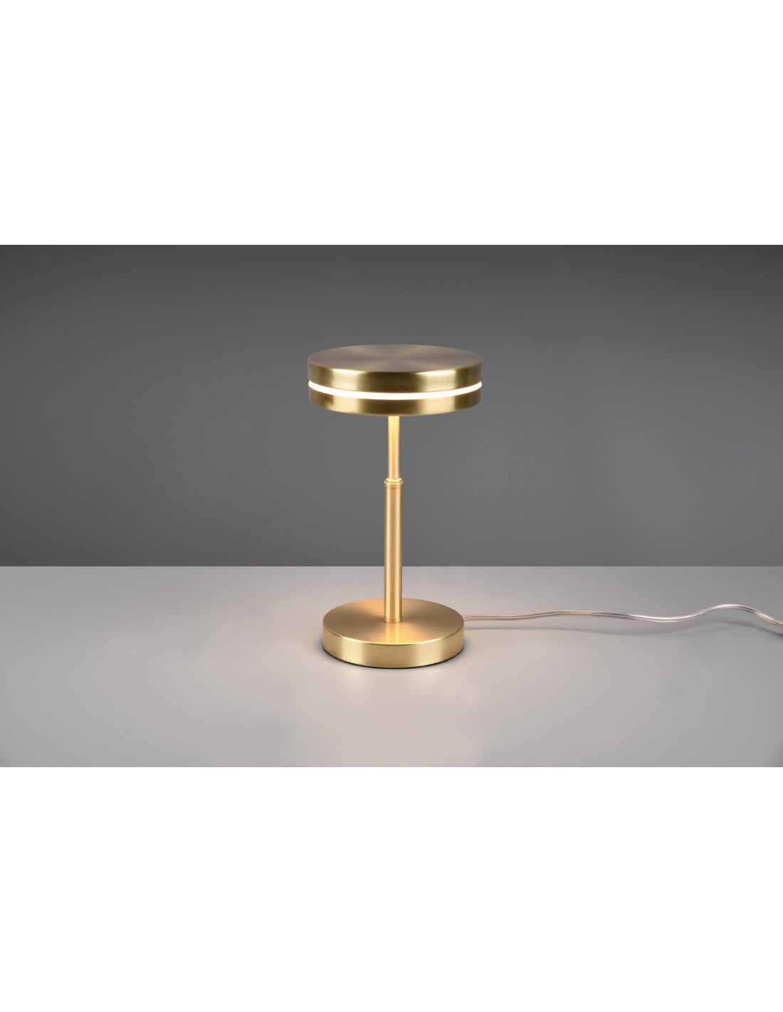 Lumetto Moderno Disco Led Franklin Brass Trio Beleuchtung