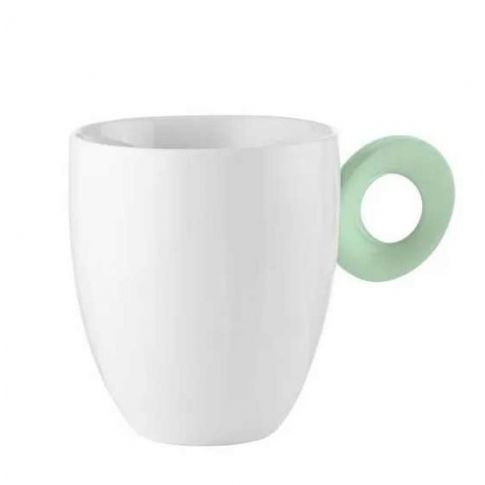 Tasse Mug Everyday 250Ml Bianca Manico Verde