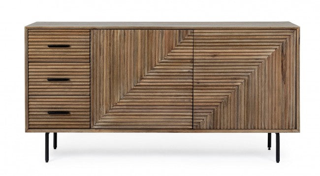 Sideboard 2-Türen 3 Schubladen aus Holz Darsey