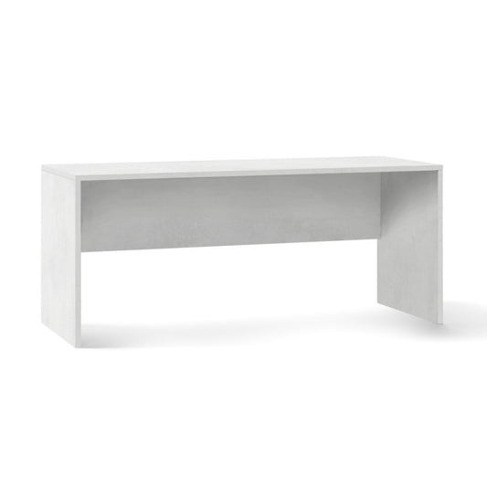 Moderne Schreibtische in Weißholz Bianco Oxido 180x69x h76 cm