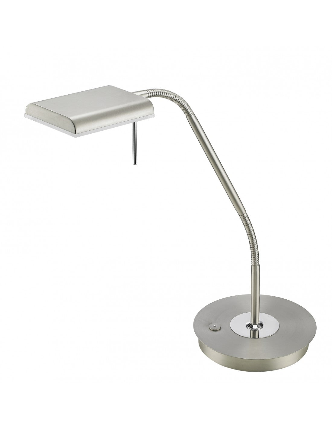 Dimmbare LED-Studioleuchte Bergamo Nichel Trio Lighting