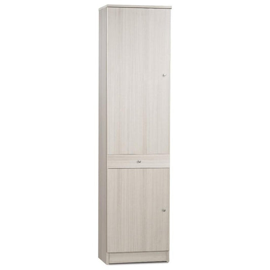 Mehrzweck-Schrank mit einer Eucalipto 46x34x h183 cm Schublade