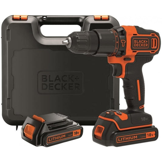 Trapan/Schlagfahrer 18V-1.5AH Black und Decker