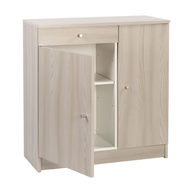 Doppelter mehrfacher Schrank mit einem Schubladen Olmo Chiaro 77x34x h80 cm