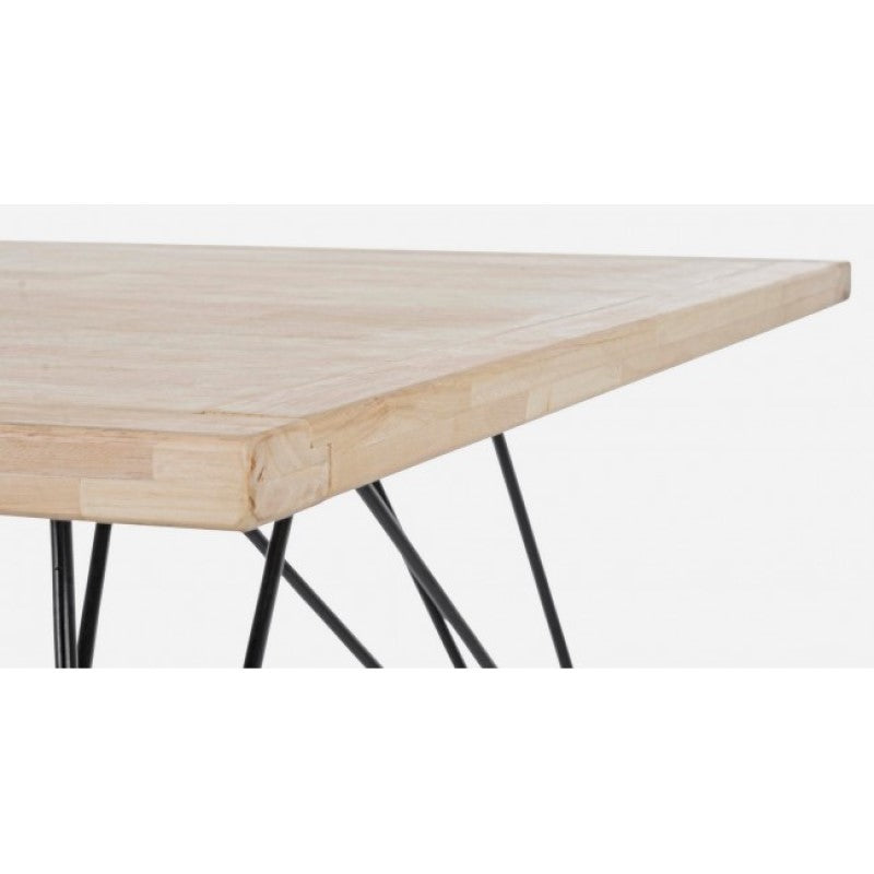 Industrieller Holztisch DISTRICT 160x90x h76 cm