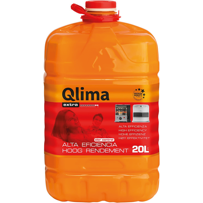 Qlima EXTRA 20lt geruchloser universeller Flüssigbrennstoff für den Herd