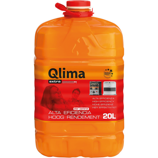 Qlima EXTRA 20lt geruchloser universeller Flüssigbrennstoff für den Herd