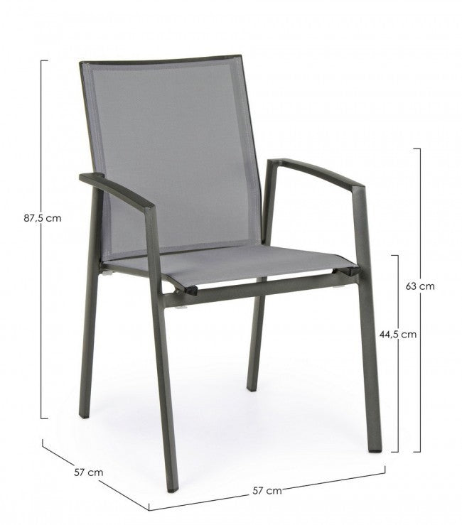 Sedia arredo aluminium-Gartenarret Cruise